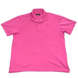 Loudmouth XL Golf Polo Pink